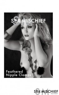 Sex & Mischief - SS100-82 Sexy Fjäder Bröstvårteklämmor 