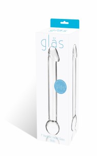  Glas - Realistic Head Glass Dildo