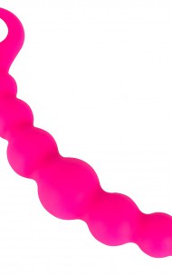 You2Toys - Färgglada Joy rosa analpärlor 0524514