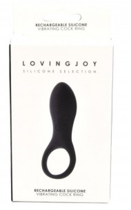 Loving Joy - Uppladdningsbar silikon vibrerande kukring